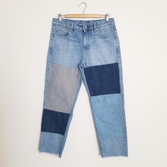 G-Star Raw 3301 Patchwork Boyfriend Jeans - Picture 3 of 6